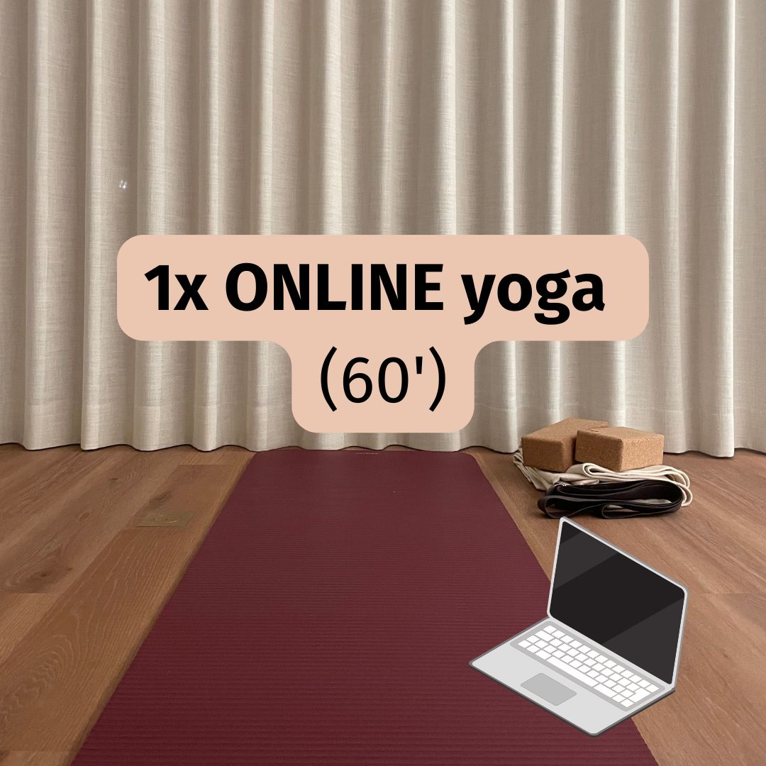 1x ONLINE yoga (60') 🖥️