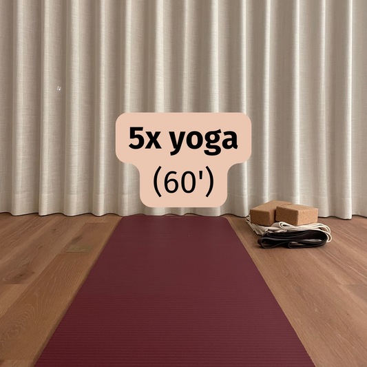 5x yoga (60')